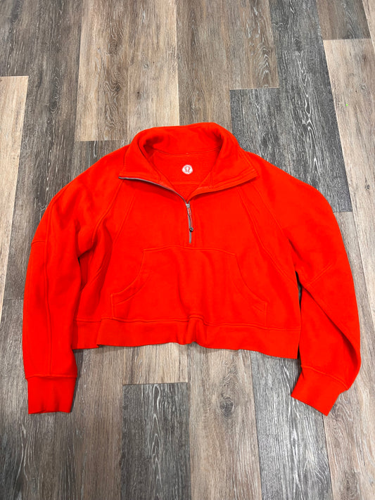 ATHLETIC SWEATSHIRT COLLAR by LULULEMON In ORANGE, Size: XL/XXL