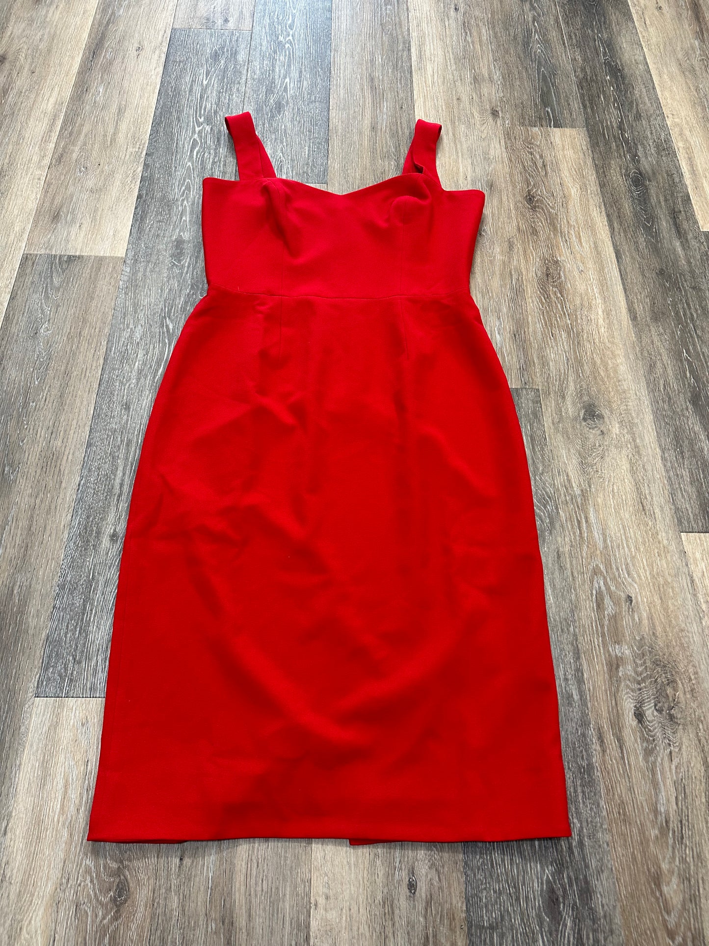 Red Dress Designer Dress The Population, Size Large