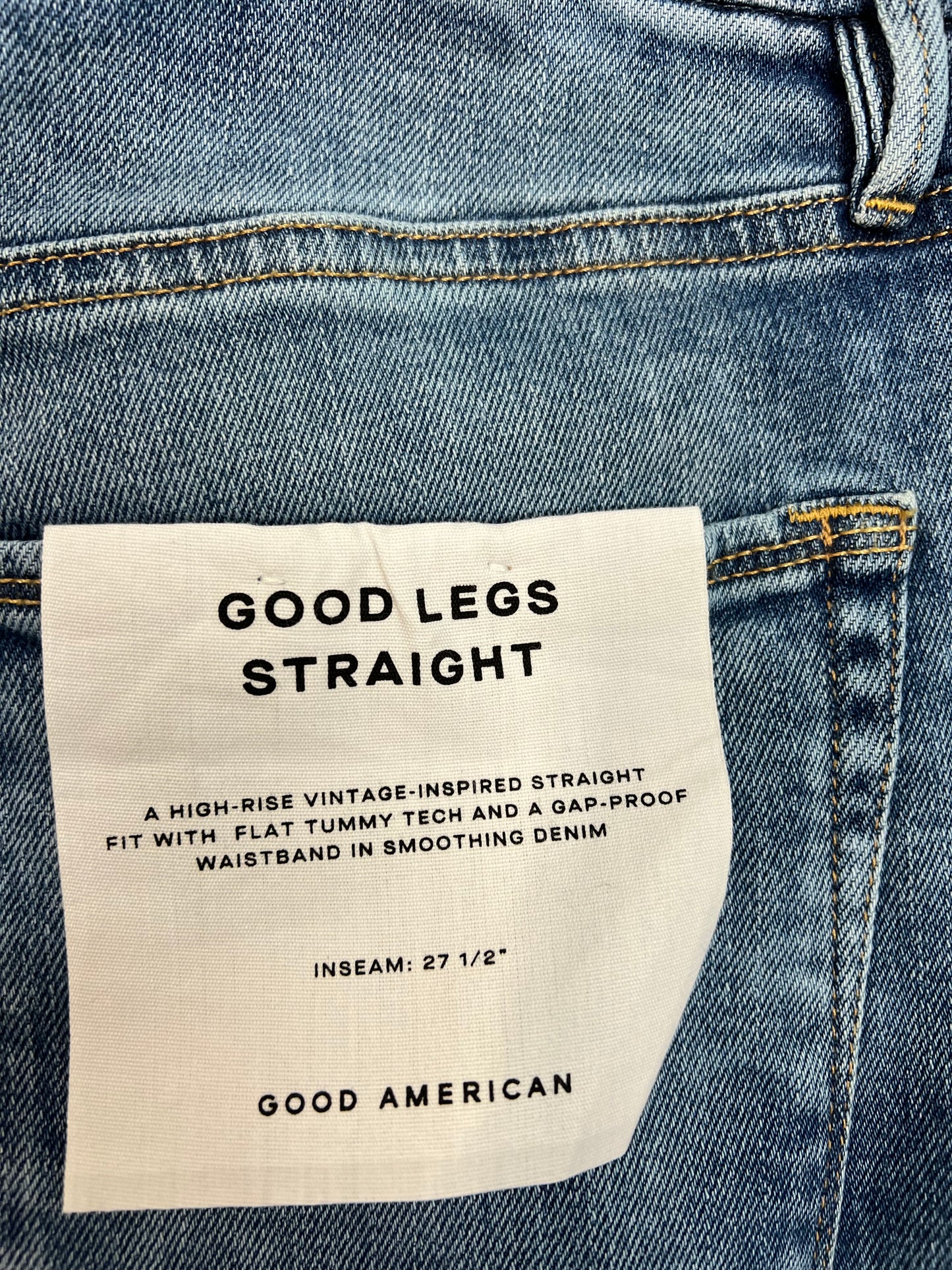 Jeans Straight By Good American  Size: 15