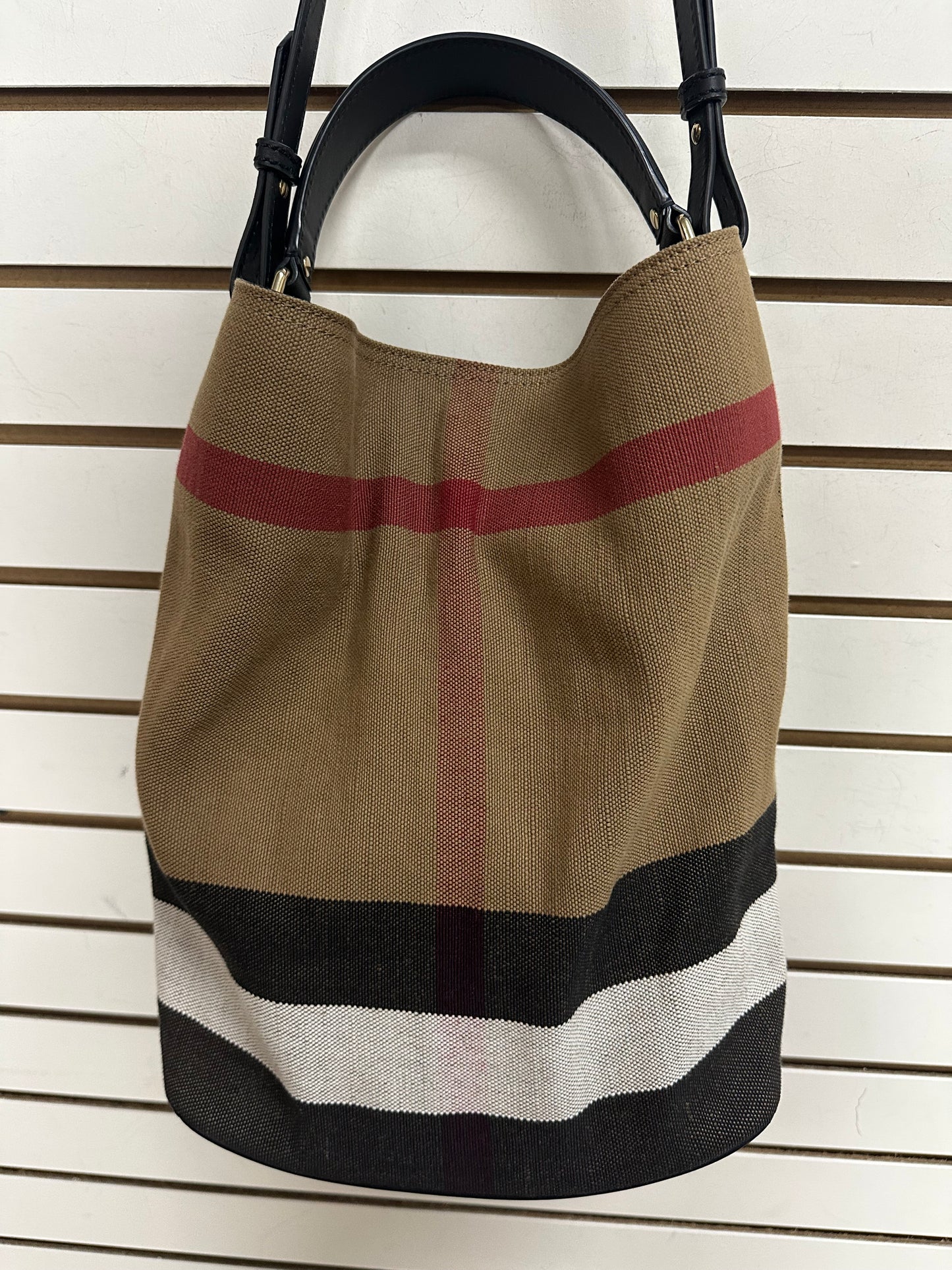 Handbag Luxury Designer By Burberry, Size: Medium