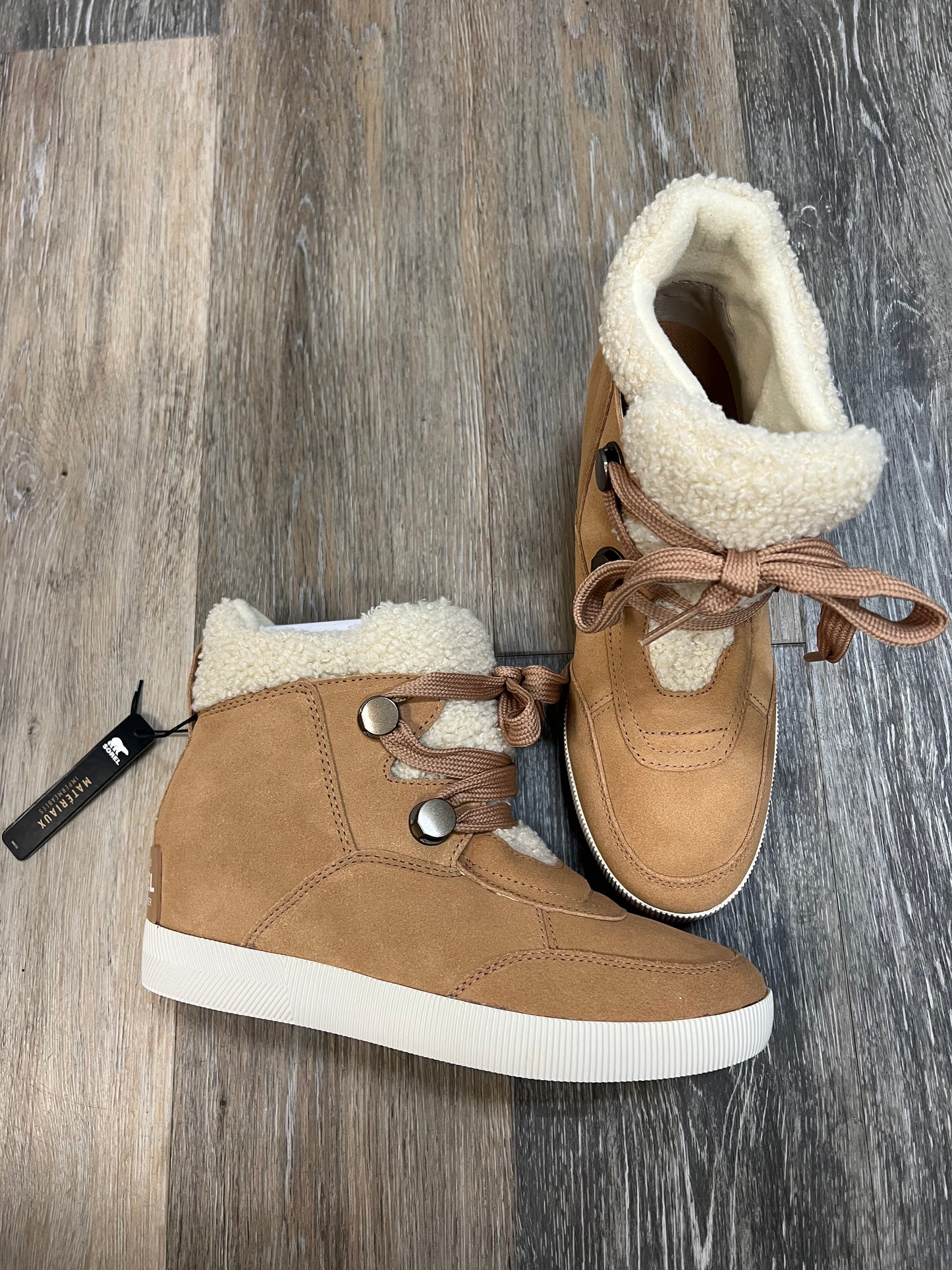 Boots Snow By Sorel In Brown, Size: 9