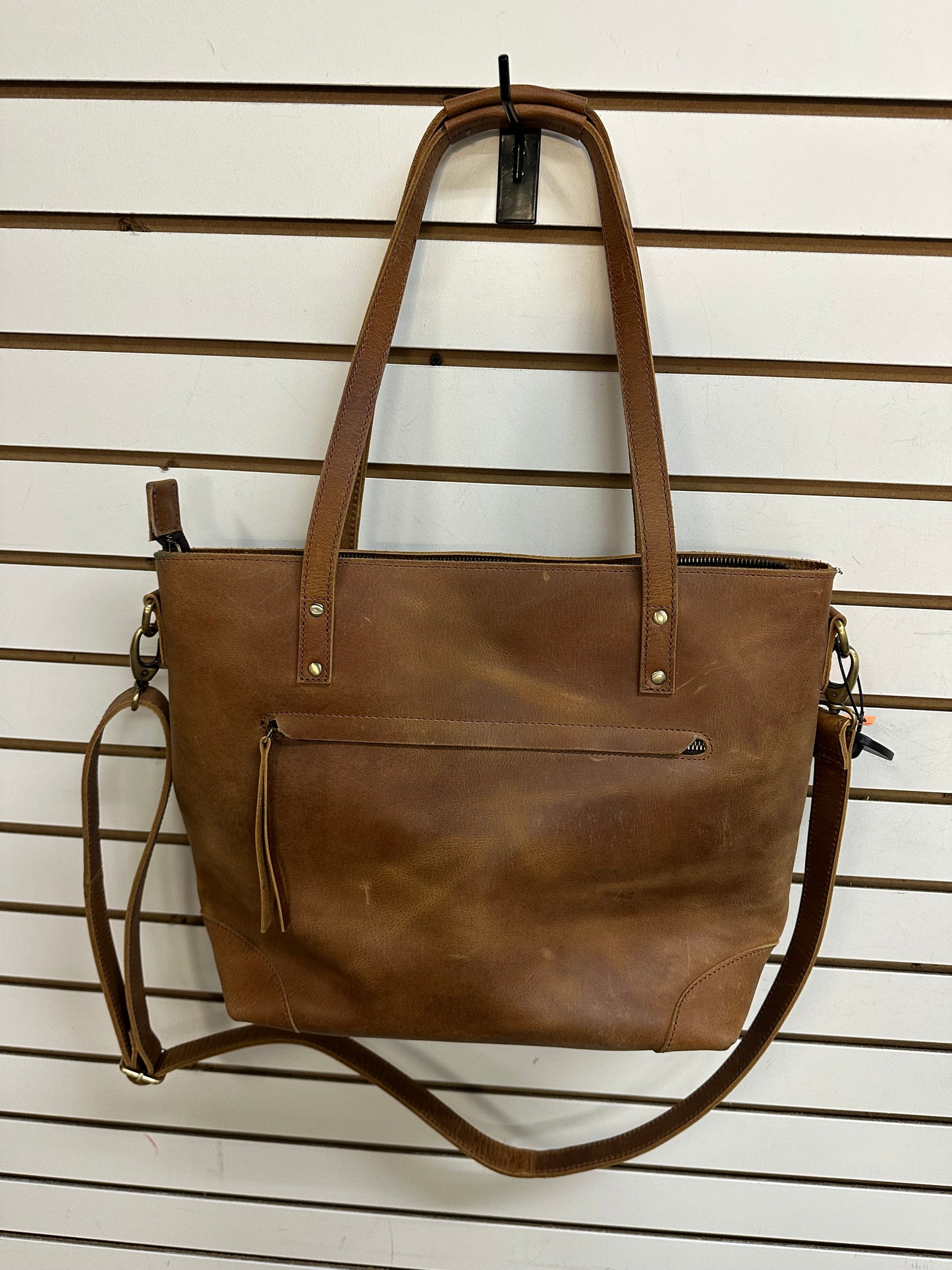 Tote Leather By Cmc, Size: Large