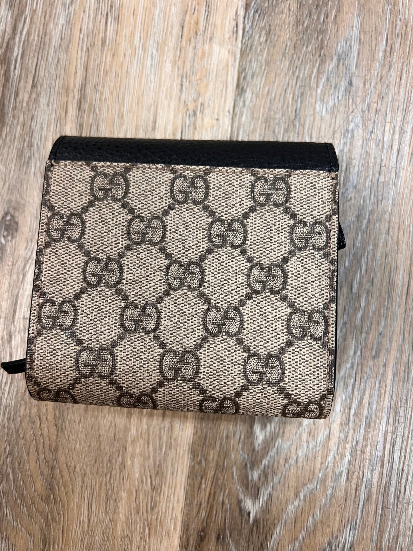 WALLET LUXURY DESIGNER by GUCCI In BLACK, Size: MEDIUM