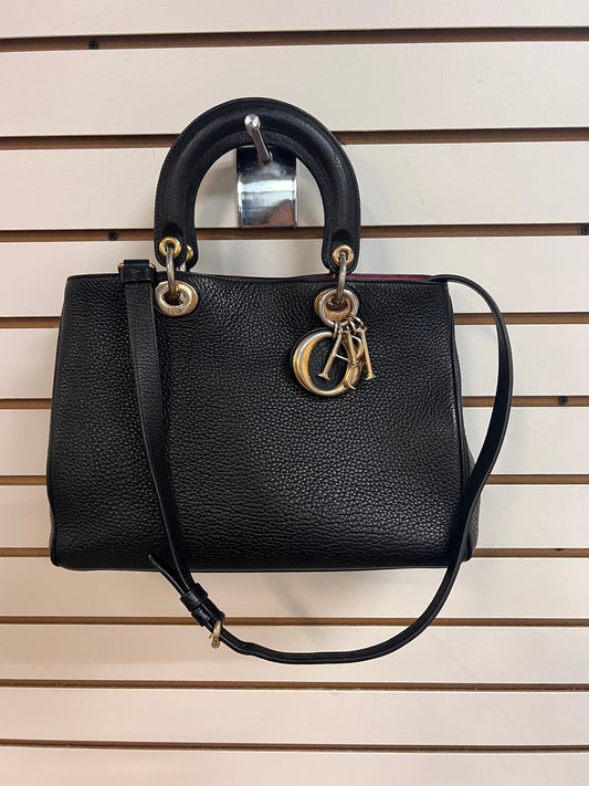 HANDBAG LUXURY DESIGNER by DIOR In BLACK, Size: LARGE