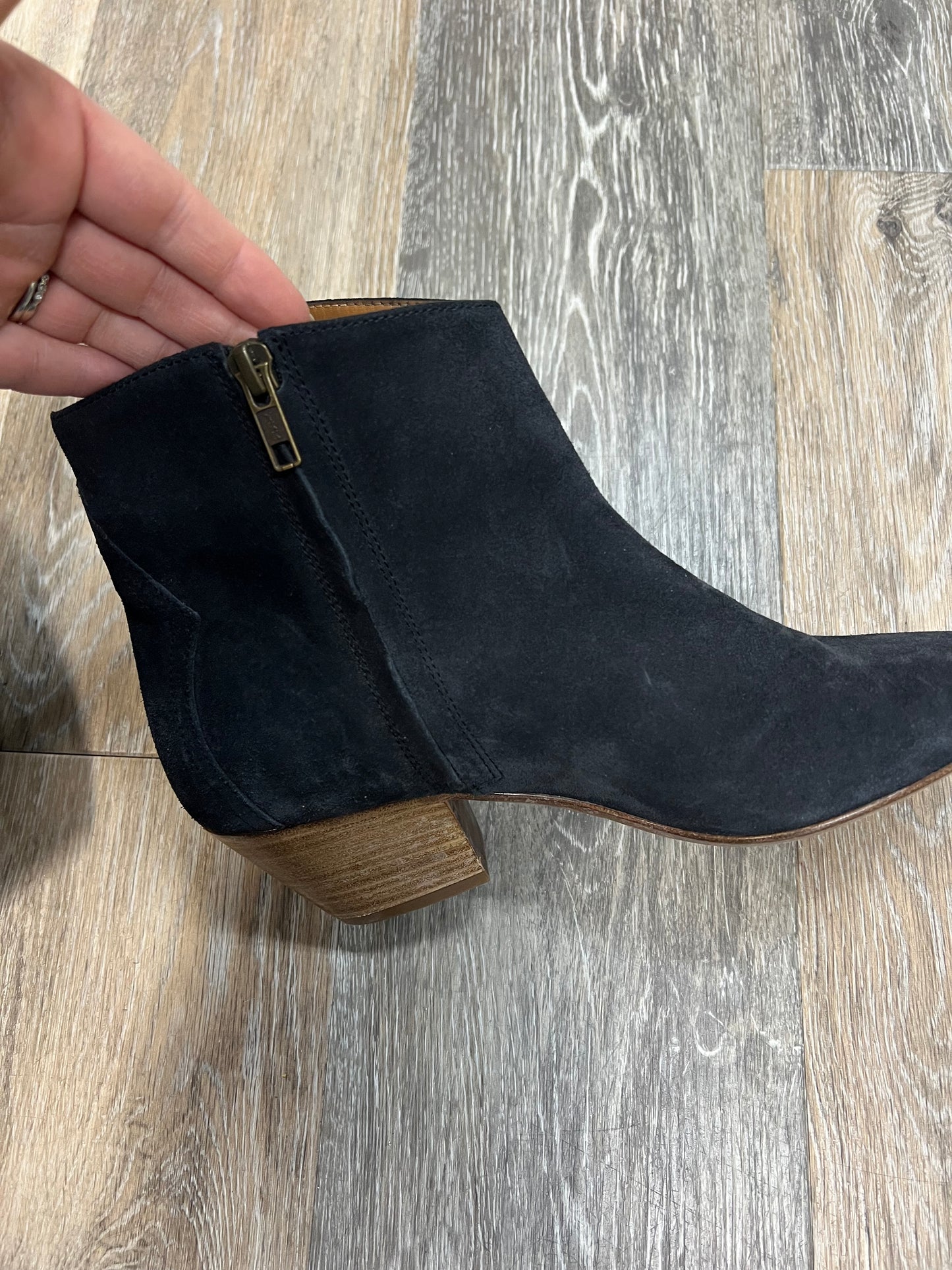 Boots Designer By Isabel Marant In Blue Grey, Size: 8/38