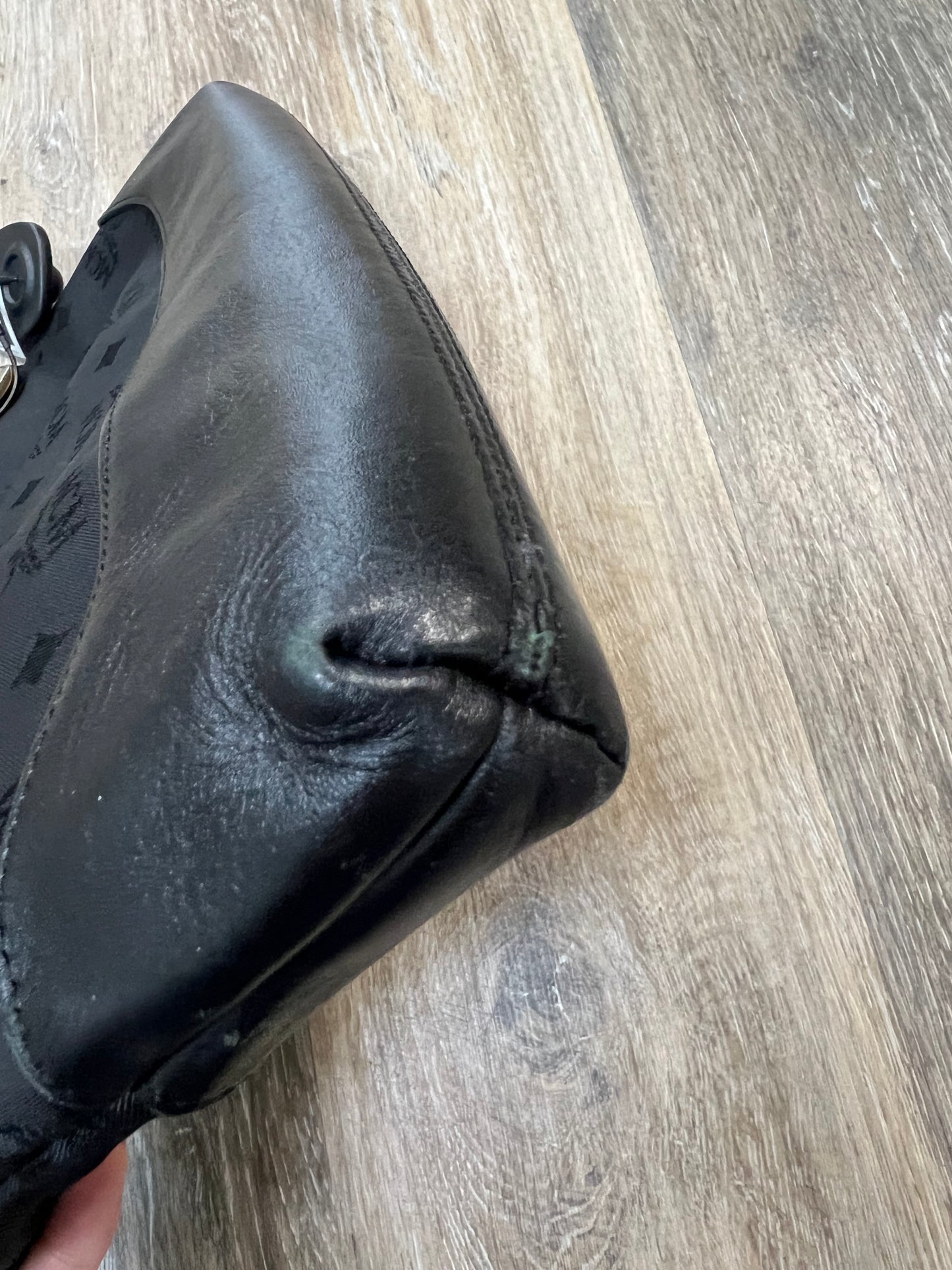 Clutch Luxury Designer By Mcm, Size: Medium