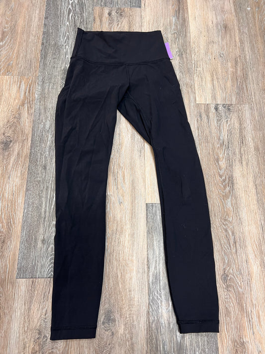 Athletic Pants By Lululemon In Black, Size:2