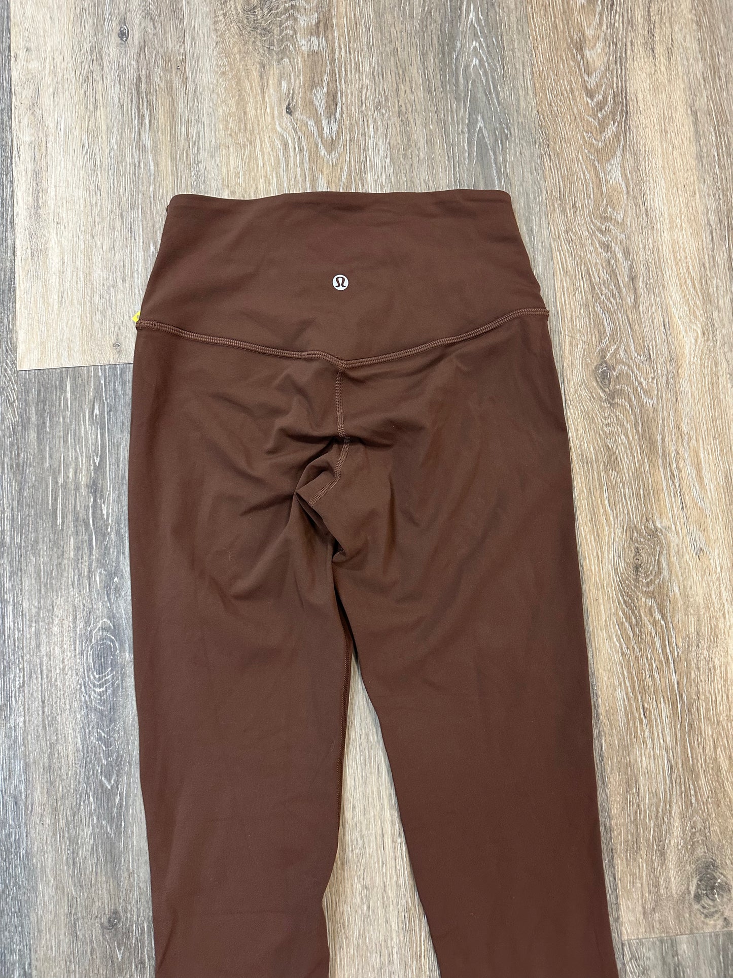 Athletic Pants By Lululemon In Brown, Size: 6