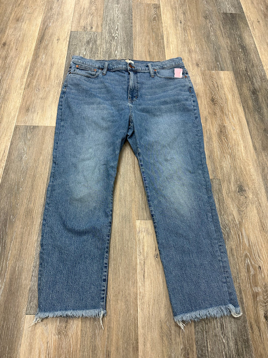 Jeans Relaxed/boyfriend By Madewell  Size: 16