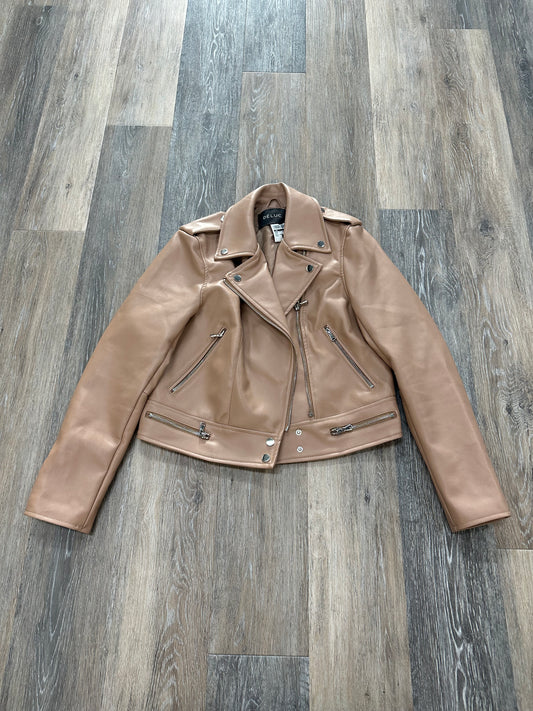 Jacket Moto Leather By Deluc  Size: S
