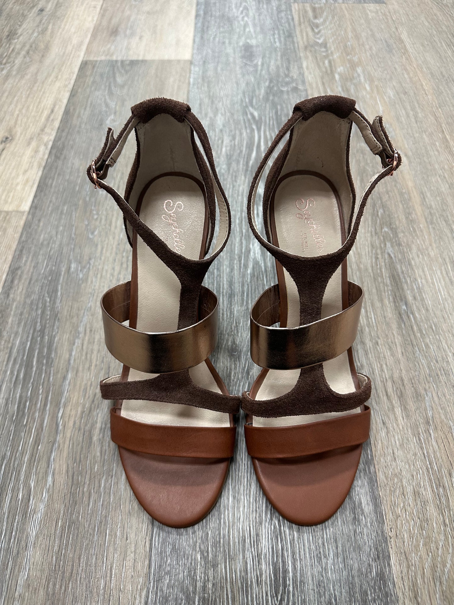 Sandals Heels Block By Seychelles  Size: 8.5