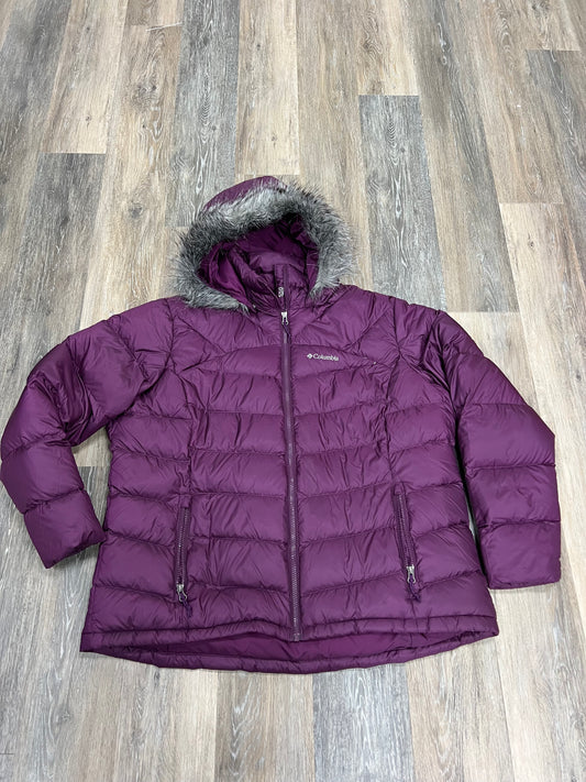 Coat Puffer & Quilted By Columbia  Size: 2x