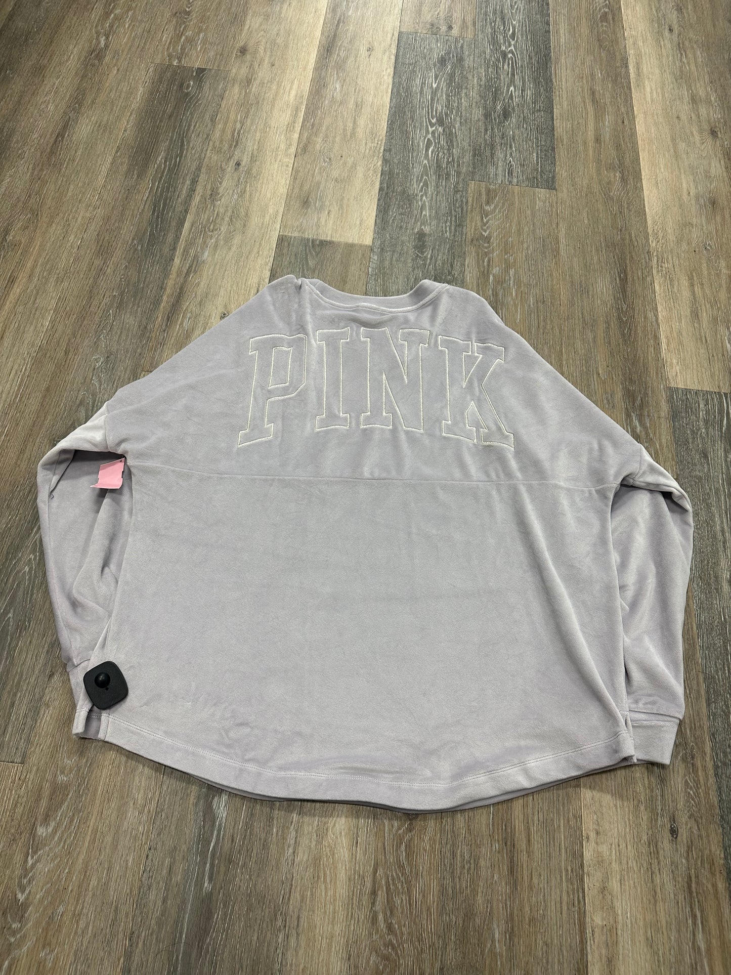 Athletic Sweatshirt Crewneck By Pink  Size: L