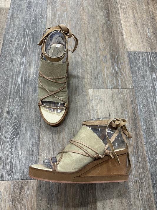 Sandals Heels Wedge By Free People  Size: 7.5