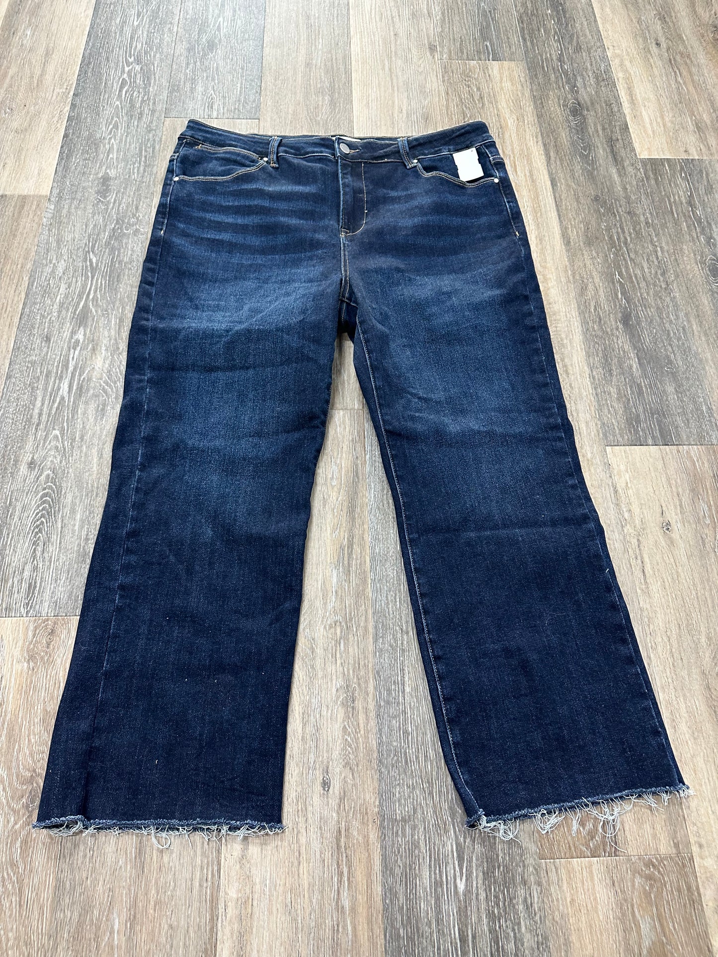 Jeans Straight By Risen  Size: 2x