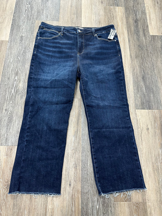 Jeans Straight By Risen  Size: 2x