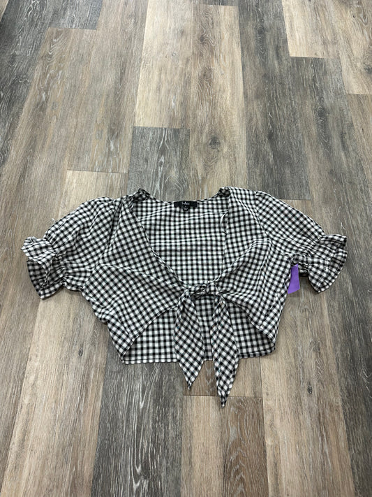 Blouse Short Sleeve By Lulus  Size: S