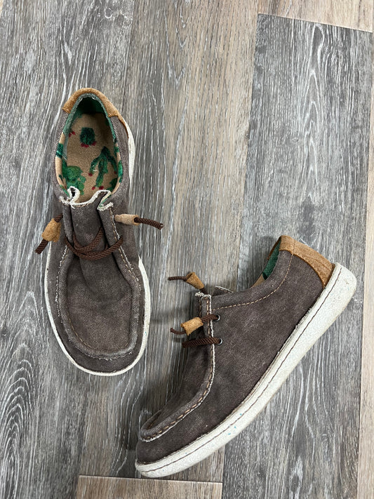Shoes Flats Moccasin By Justin  Size: 10