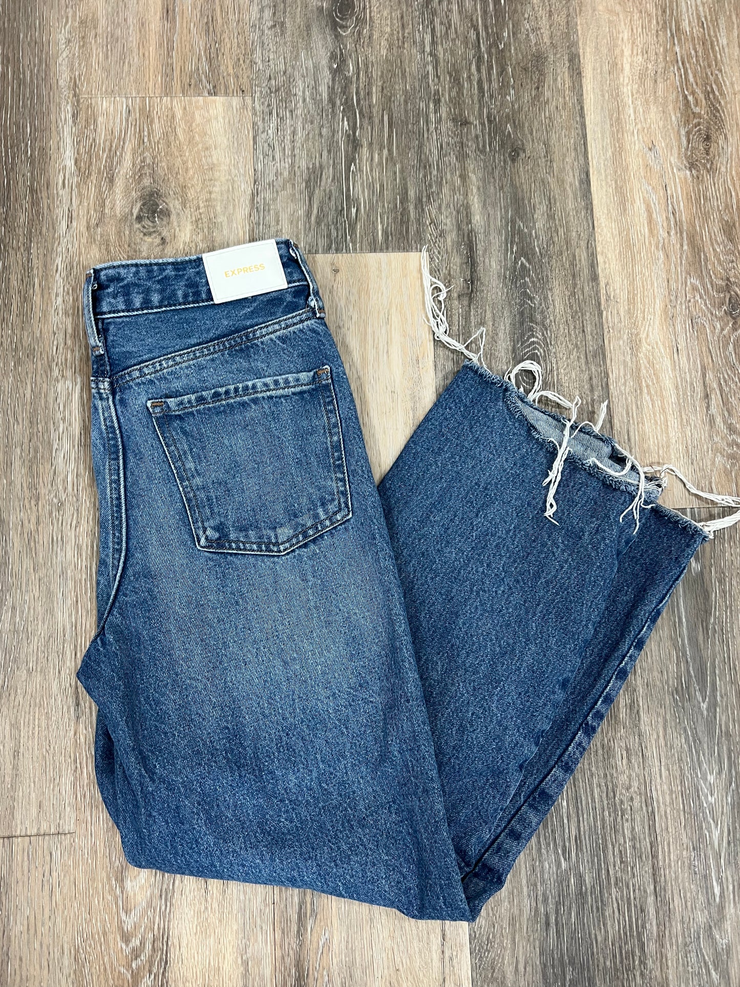 Jeans Straight By Express  Size: 0