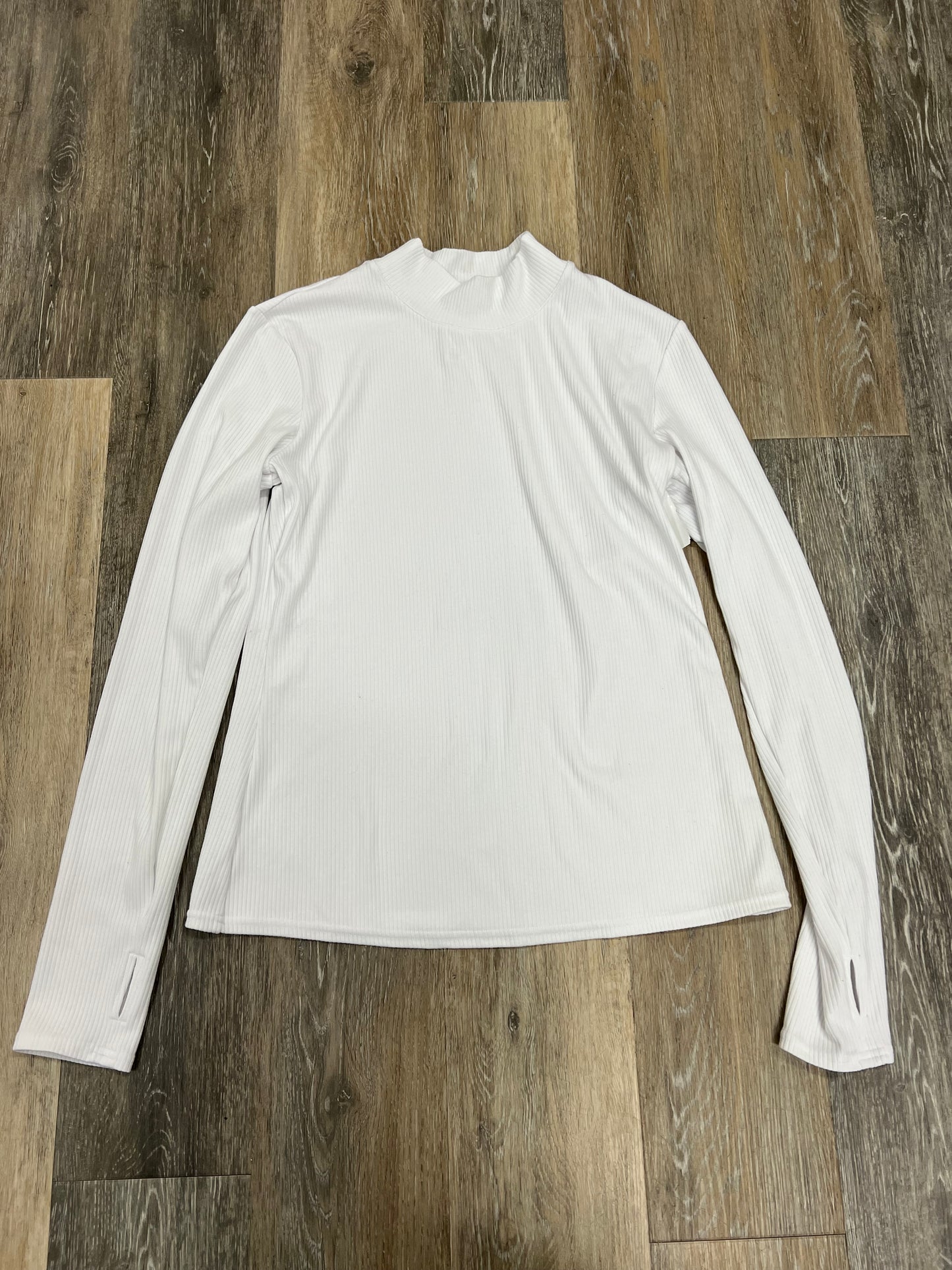 Athletic Top Long Sleeve Collar By Alo  Size: L