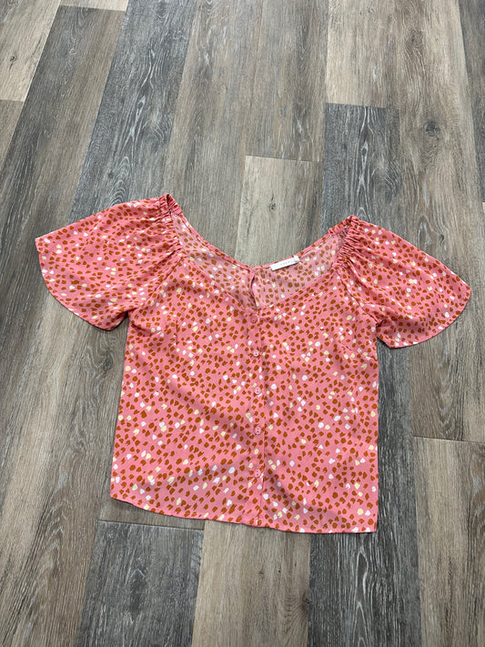 Blouse Short Sleeve By Lush  Size: S