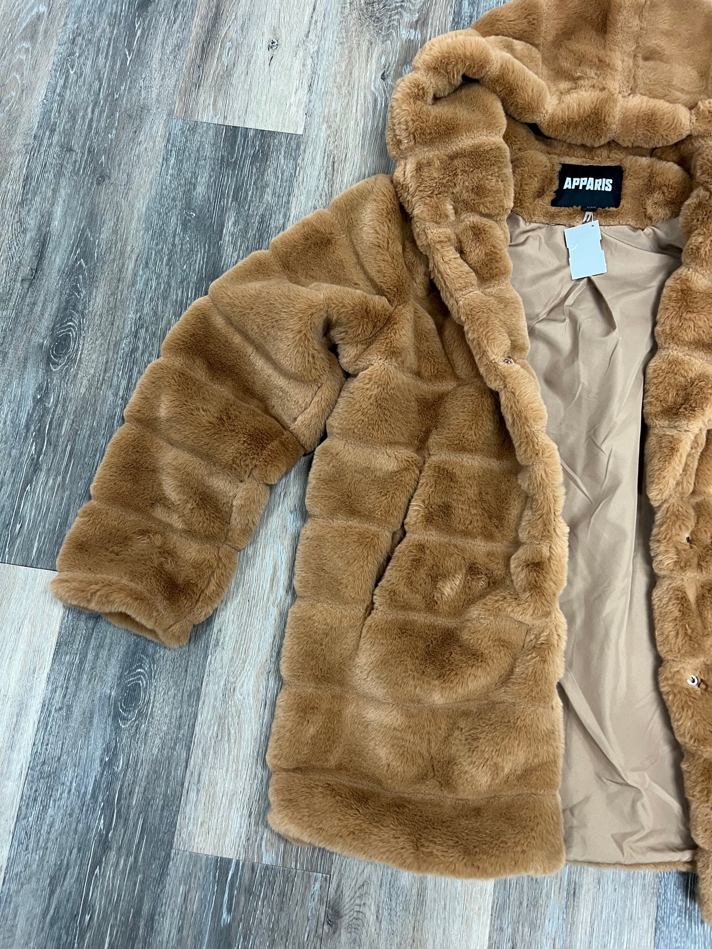 Coat Faux Fur & Sherpa By Apparis  Size: Xs