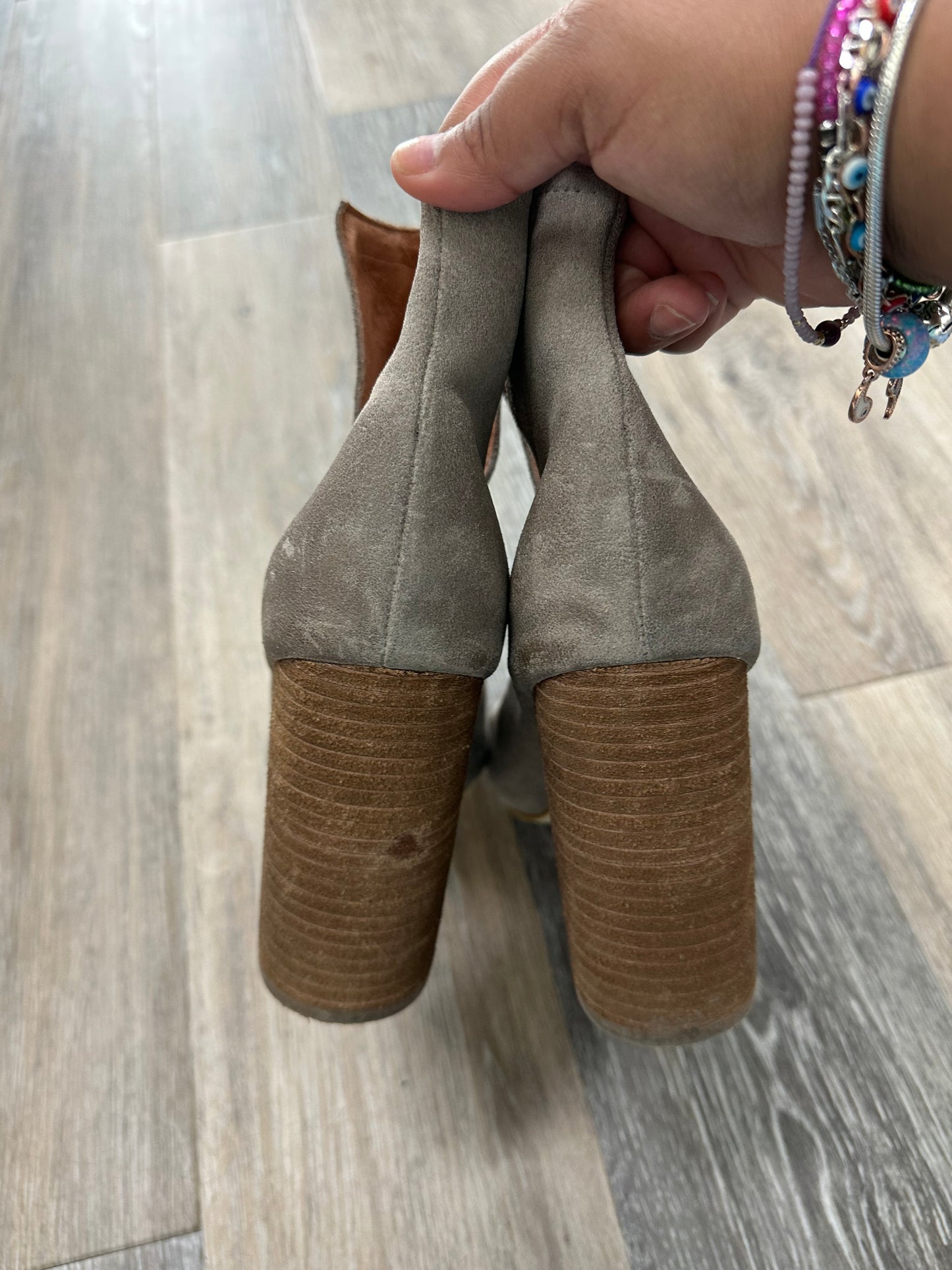 Boots Ankle Heels By Jeffery Campbell  Size: 10