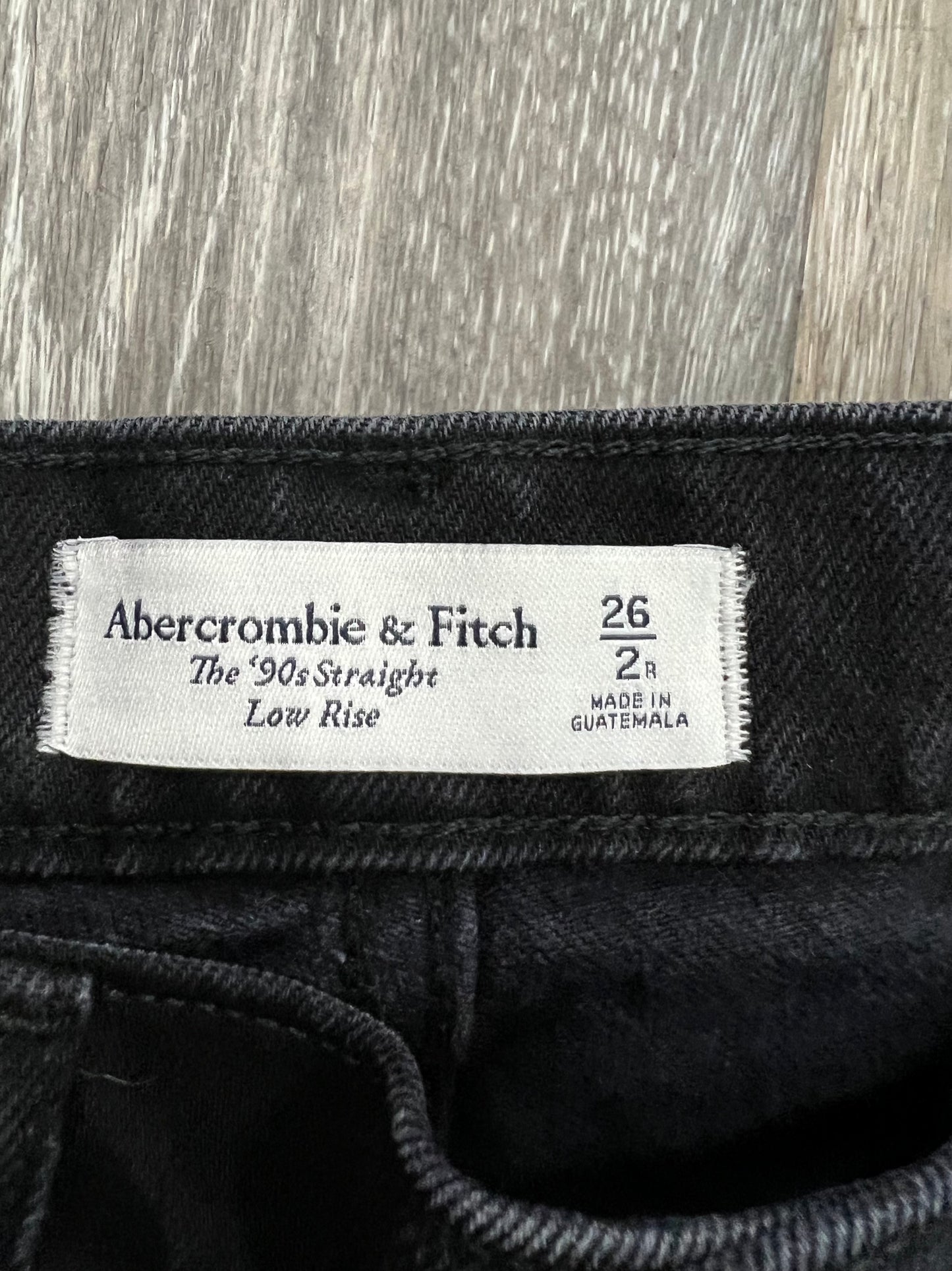 Jeans Straight By Abercrombie And Fitch  Size: 2/26
