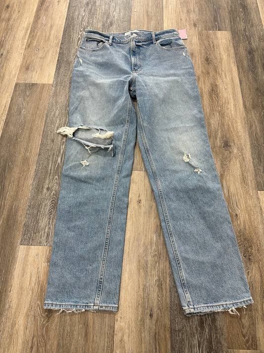 Jeans Straight By Abercrombie And Fitch  Size: 12Long