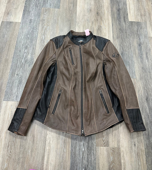 Jacket Moto Leather By Harley Davidson  Size: 2x