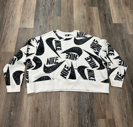 Athletic Sweatshirt Crewneck By Nike Apparel  Size: 3x