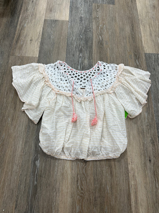 Blouse Short Sleeve By Free People  Size: Xs