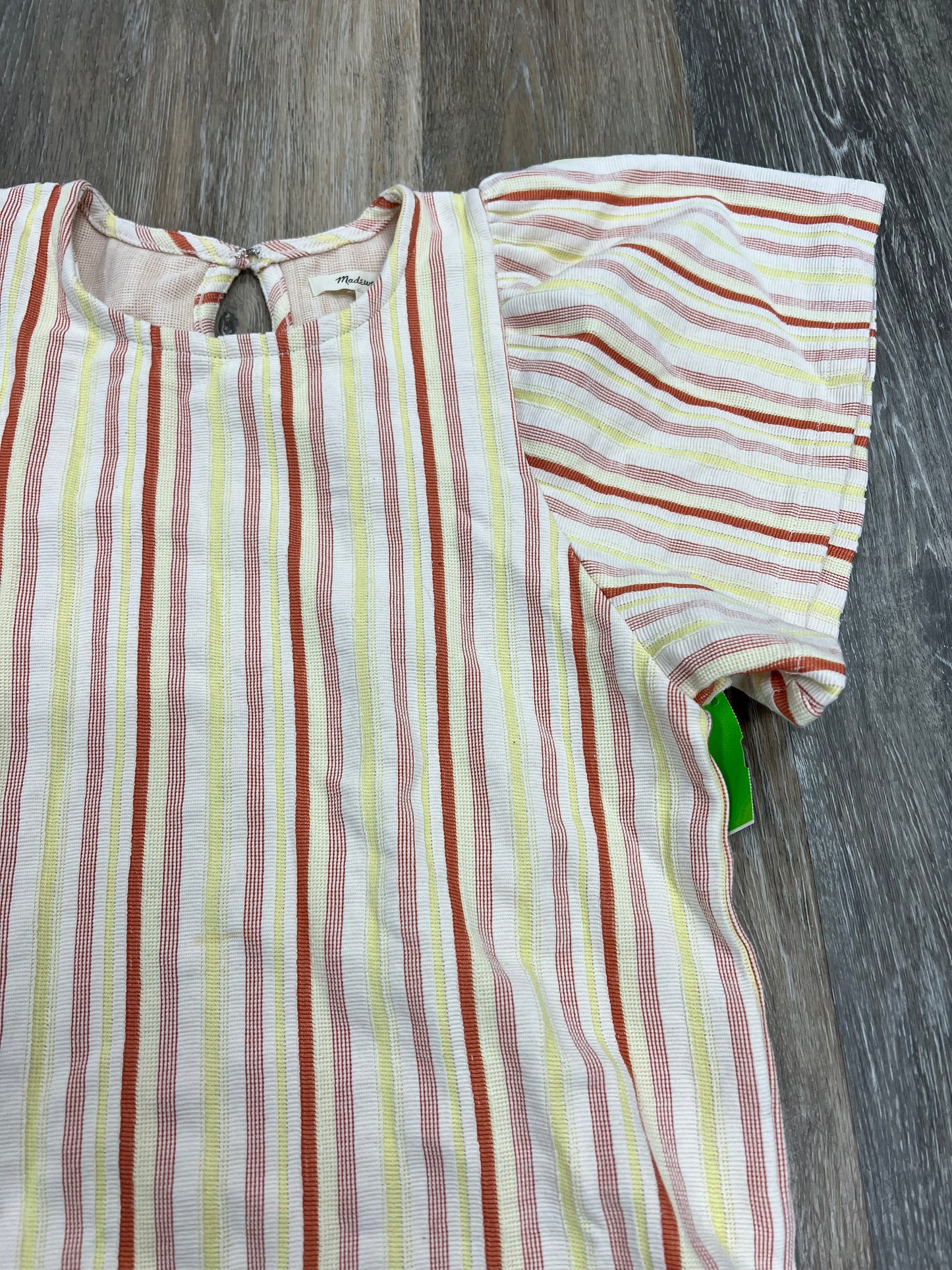 Blouse Short Sleeve By Madewell  Size: Xs