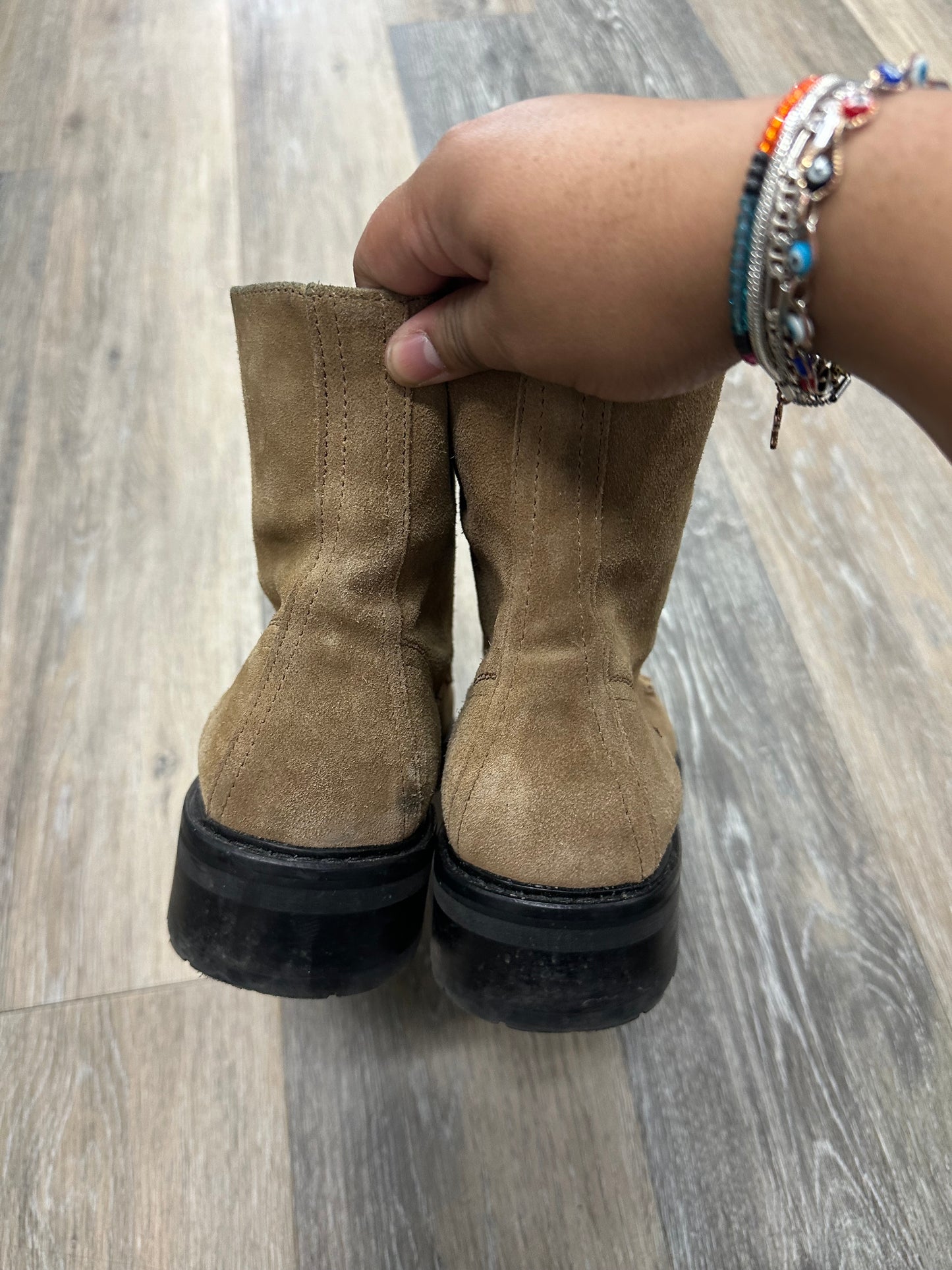 Boots Designer By All Saints  Size: 9