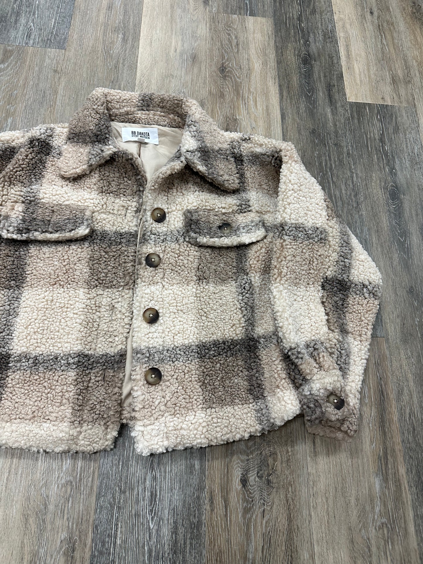 Jacket Faux Fur & Sherpa By Bb Dakota  Size: Xs